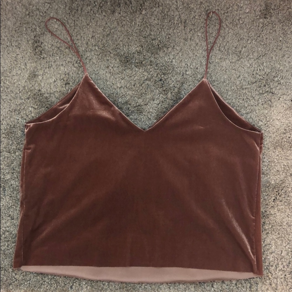 🌹BERSHKA/ Velvet Cami 🌹